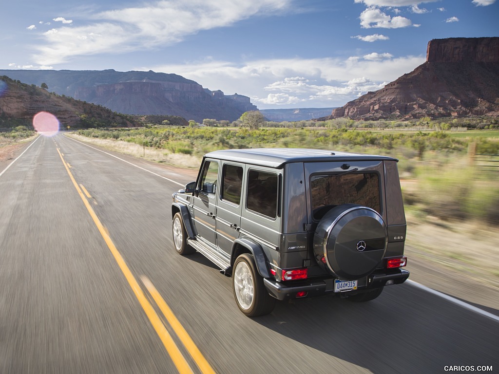 2016 Mercedes-AMG G65 (US-Spec) - Rear