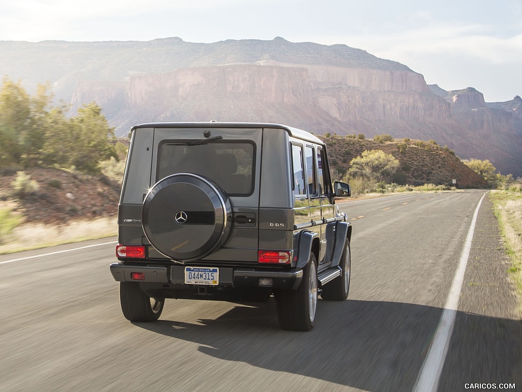 2016 Mercedes-AMG G65 (US-Spec) - Rear