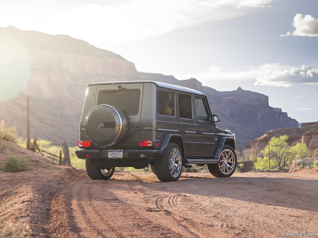 2016 Mercedes-AMG G65 (US-Spec) - Rear