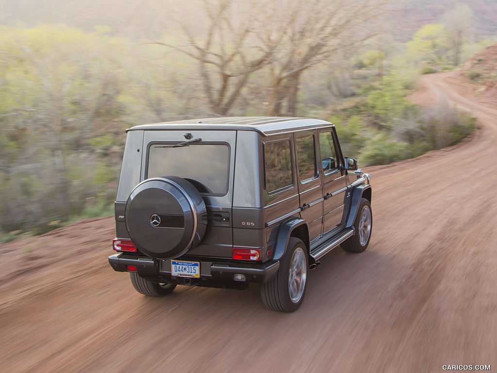 2016 Mercedes-AMG G65 (US-Spec) - Rear