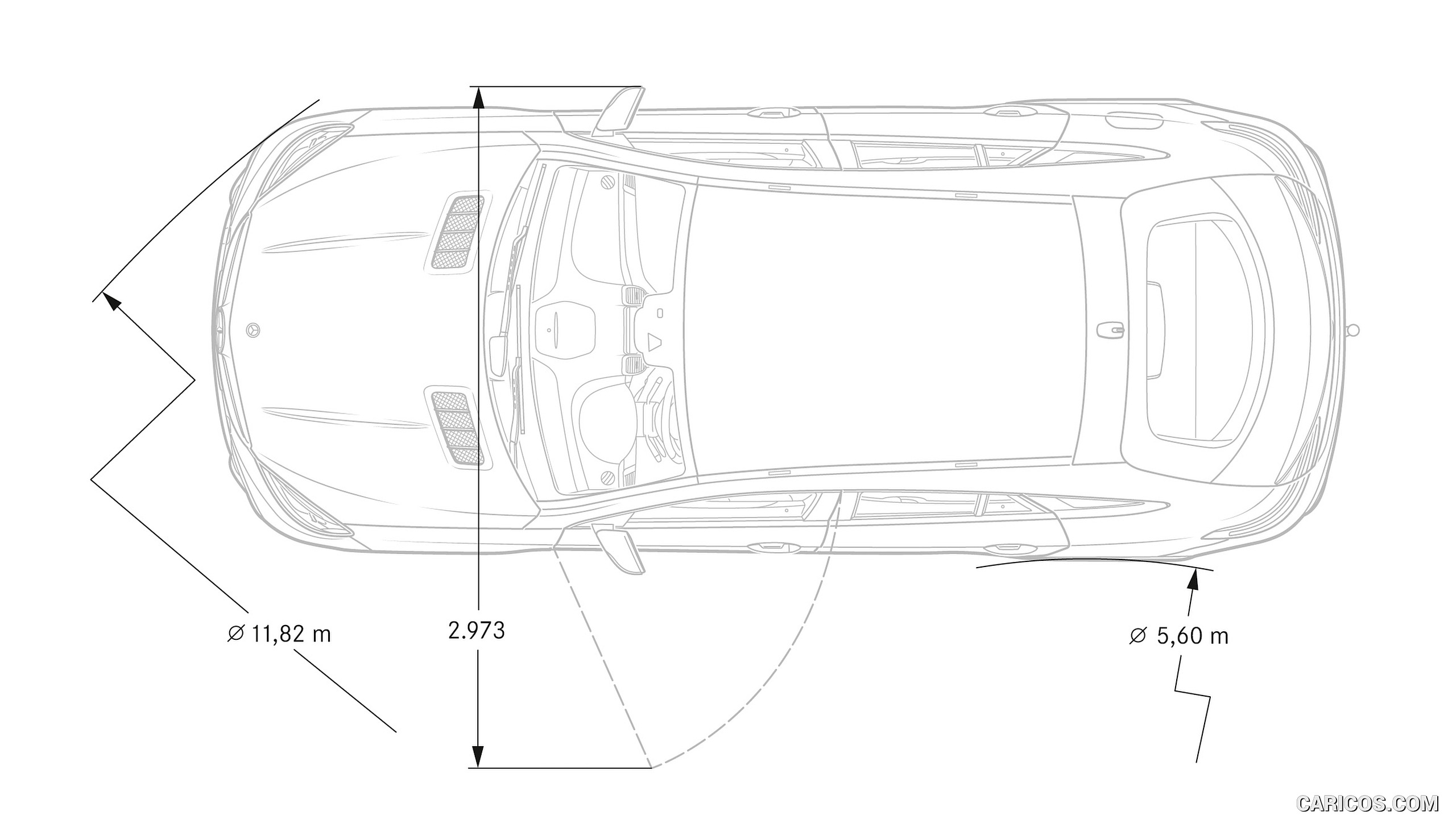 2016 Mercedes-AMG GLE 63 Coupe 4MATIC - Technical Drawing, #40 of 65