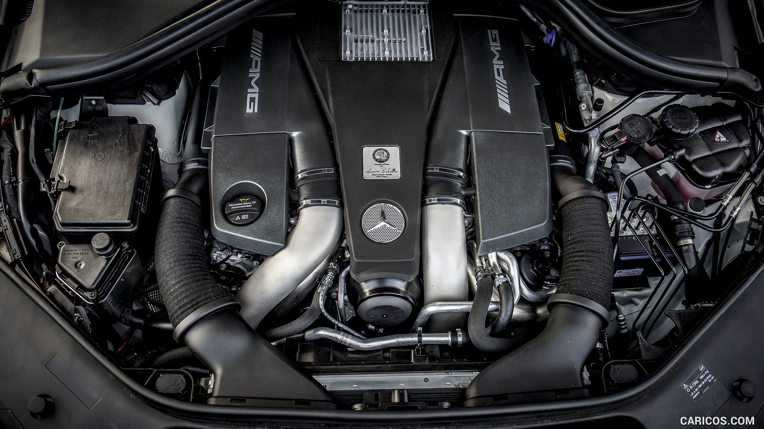 2016 Mercedes-AMG GLE 63 S (UK-Spec) - Engine, #61 of 68
