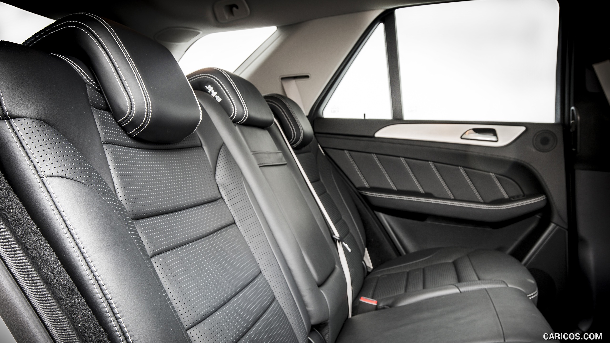 2016 Mercedes-AMG GLE 63 S (UK-Spec) - Interior, Rear Seats, #68 of 68