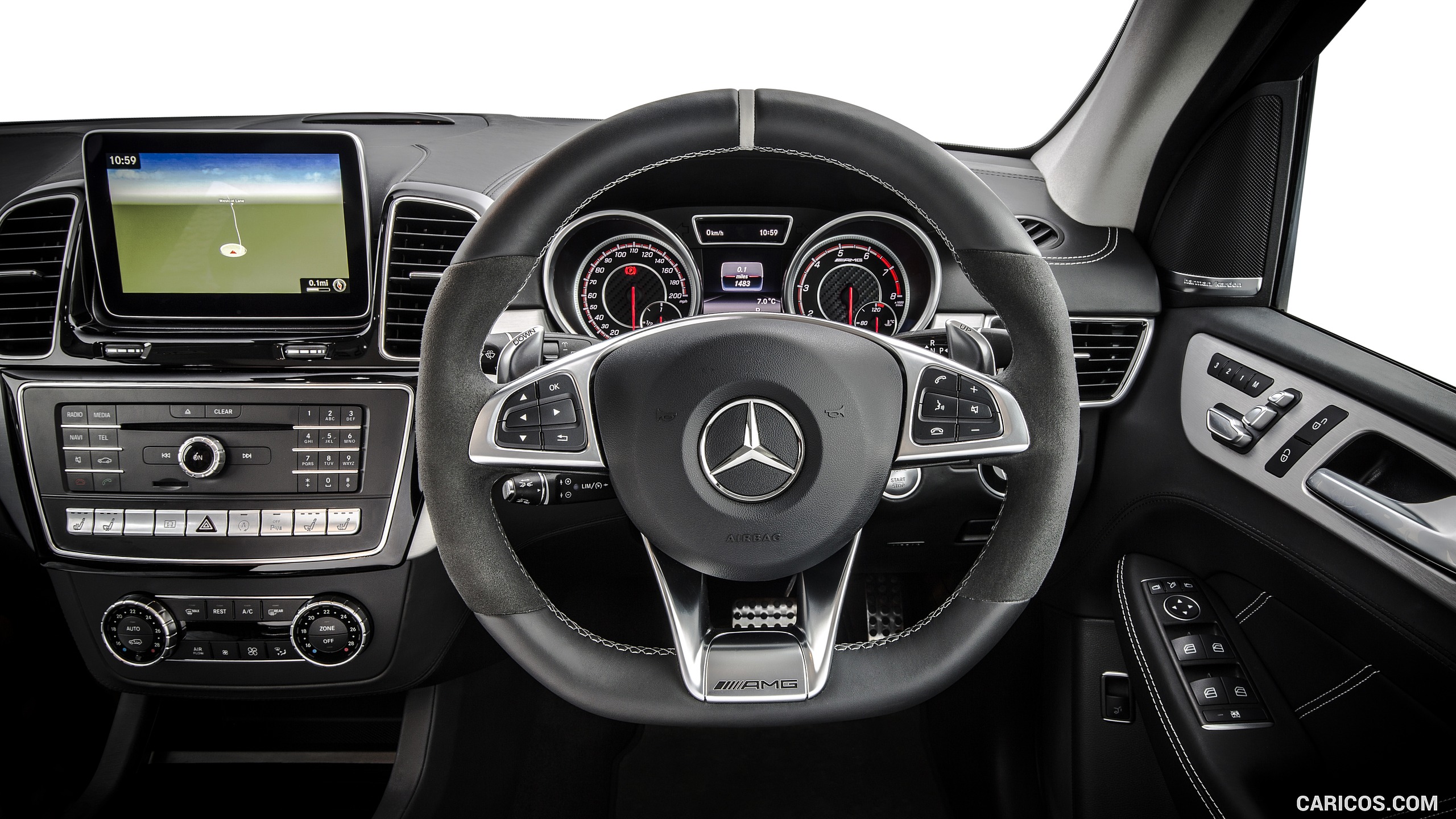 2016 Mercedes-AMG GLE 63 S (UK-Spec) - Interior, #62 of 68