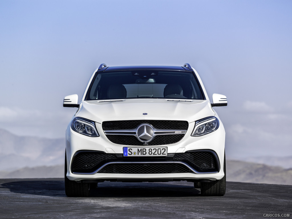 2016 Mercedes-AMG GLE 63 S (Designo Diamond White Bright)  - Front