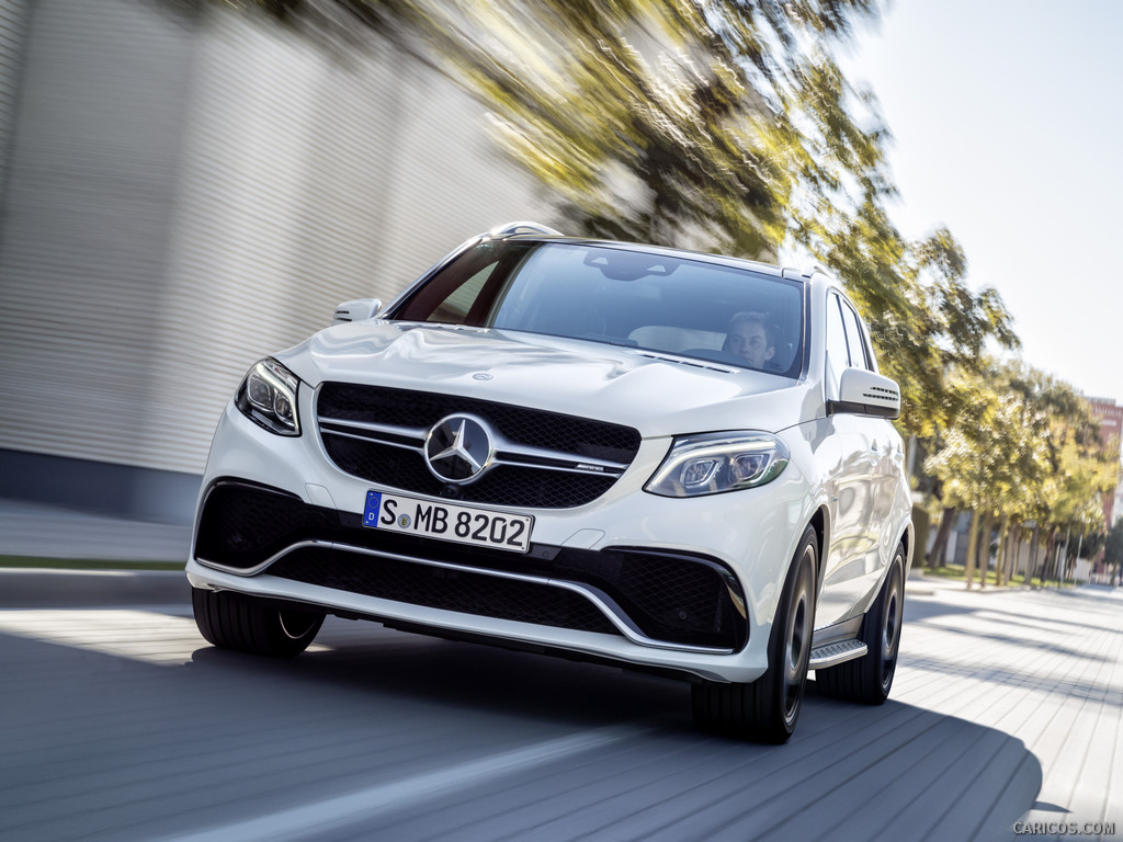 2016 Mercedes-AMG GLE 63 S (Designo Diamond White Bright)  - Front