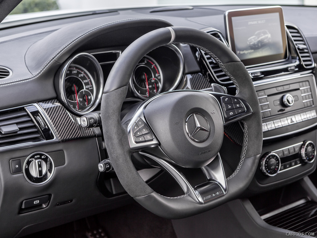 2016 Mercedes-AMG GLE 63 S (Designo Diamond White Bright)  - Interior