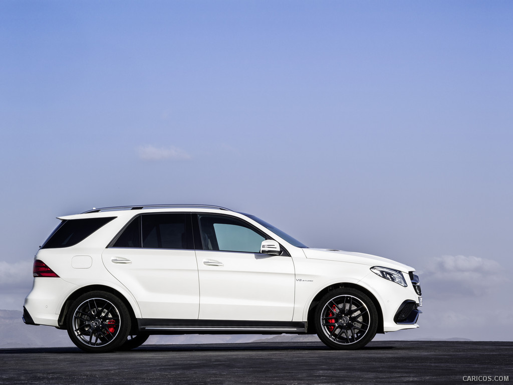 2016 Mercedes-AMG GLE 63 S (Designo Diamond White Bright)  - Side