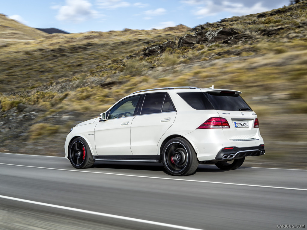 2016 Mercedes-AMG GLE 63 S (Designo Diamond White Bright)  - Side