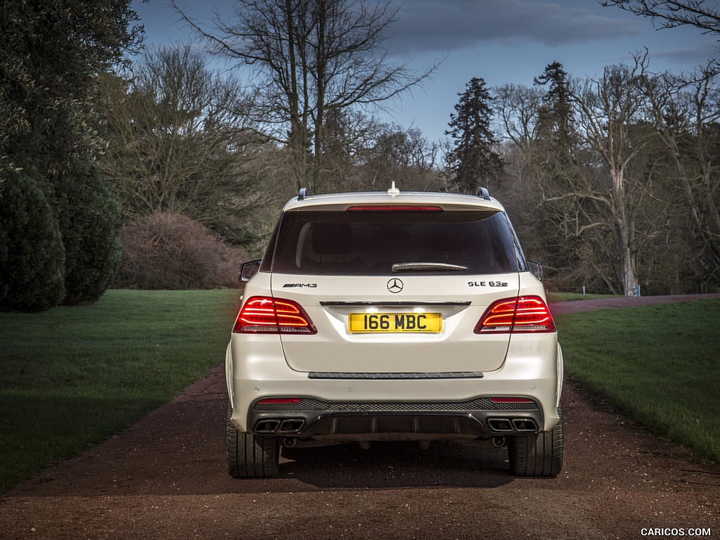 2016 Mercedes-AMG GLE 63 S (UK-Spec) - Rear