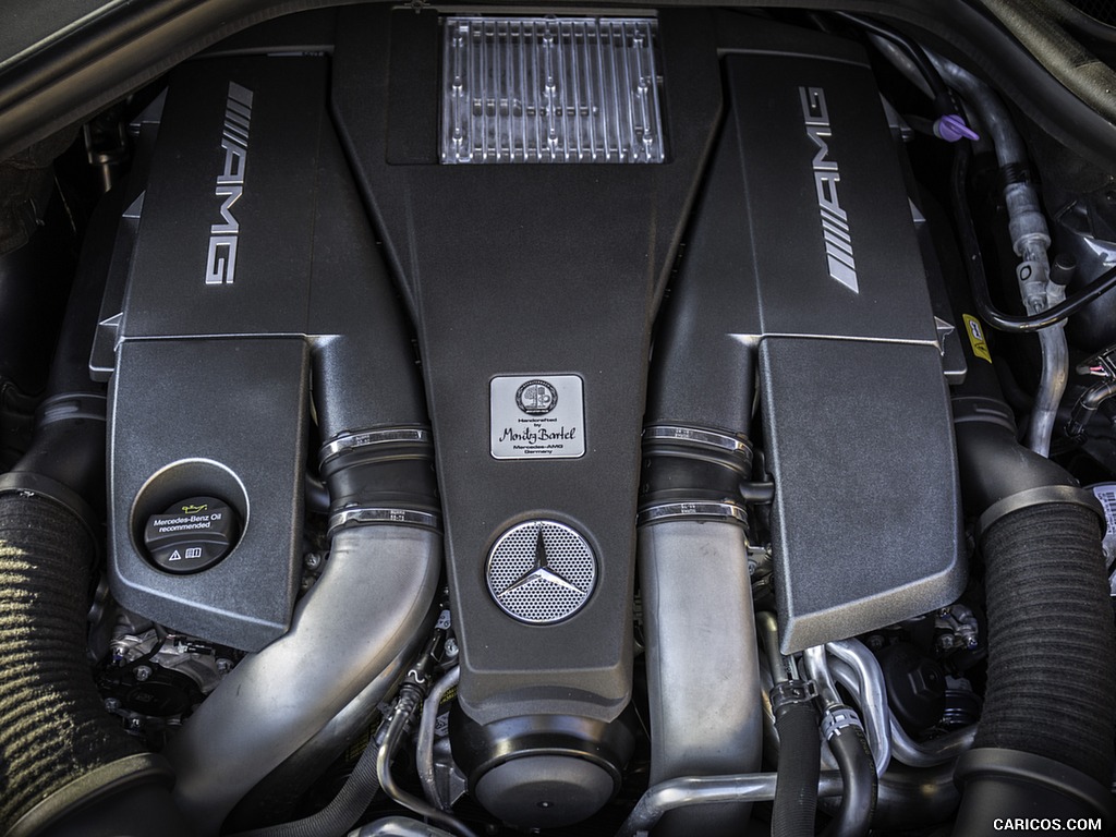 2016 Mercedes-AMG GLE 63 S Coupe (UK-Spec) - Engine