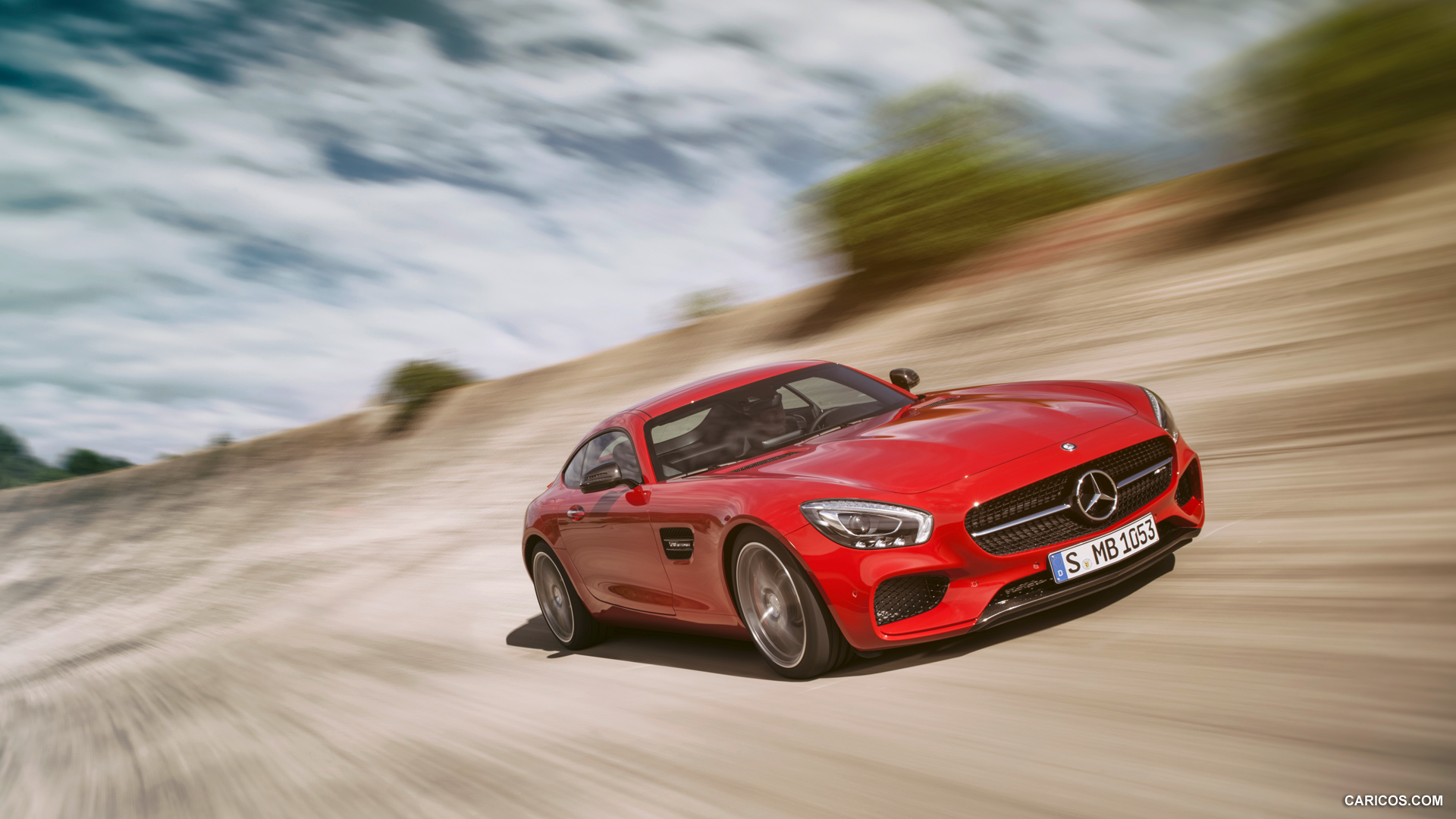 2016 Mercedes-AMG GT (Fire Opal) - Front, #9 of 190