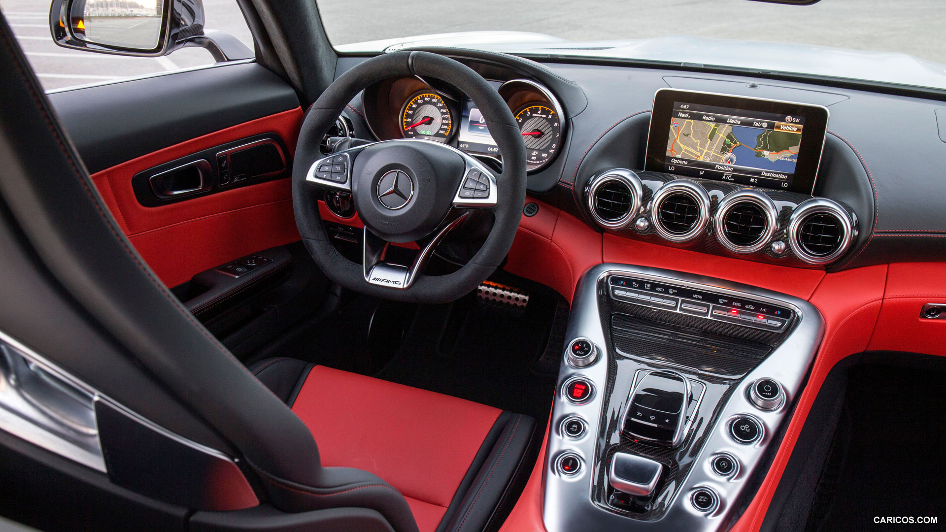 2016 Mercedes-AMG GT (US-Spec)  - Central Console, #174 of 190