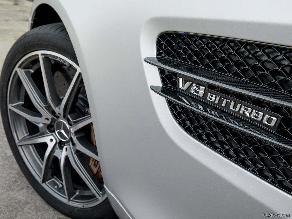 2016 Mercedes-AMG GT (Designo Iridium Silver Magno) - Side Vent