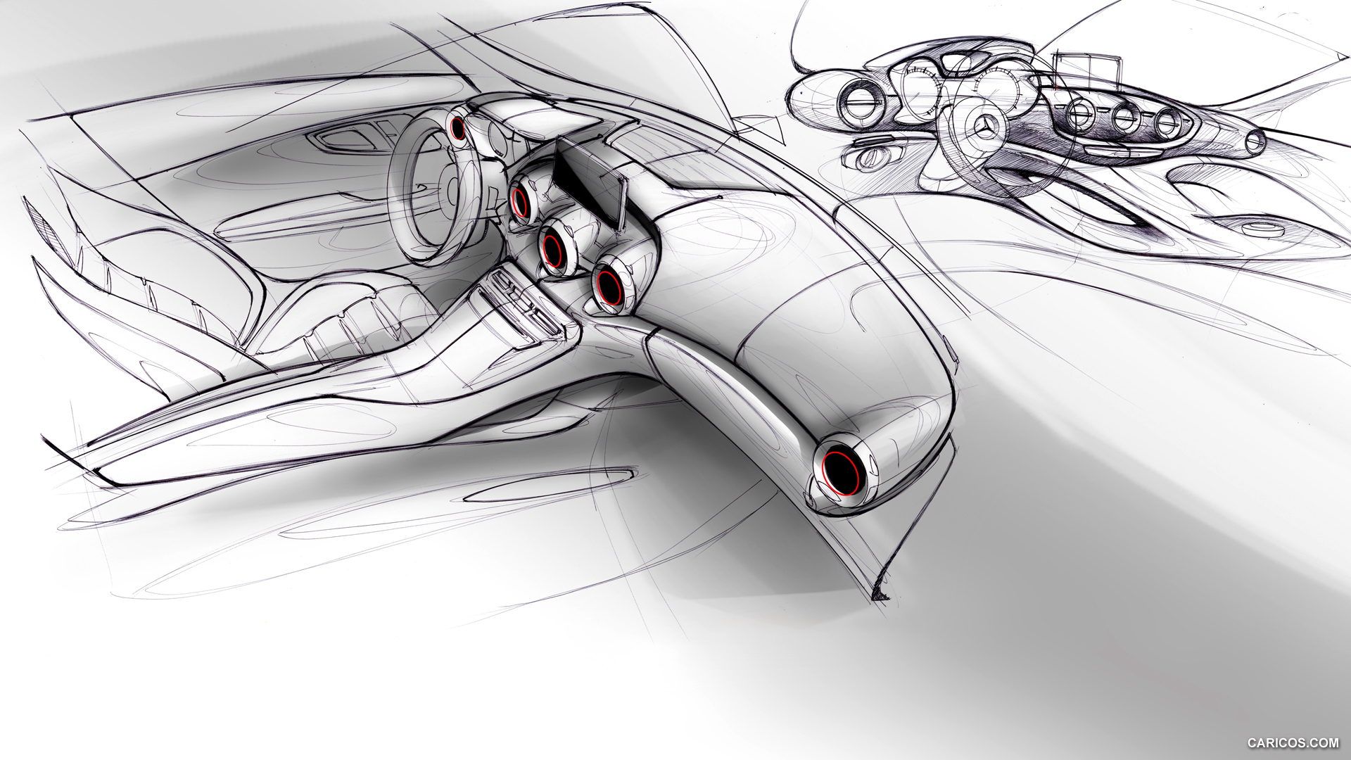 2016 Mercedes-AMG GT  - Design Sketch, #162 of 190