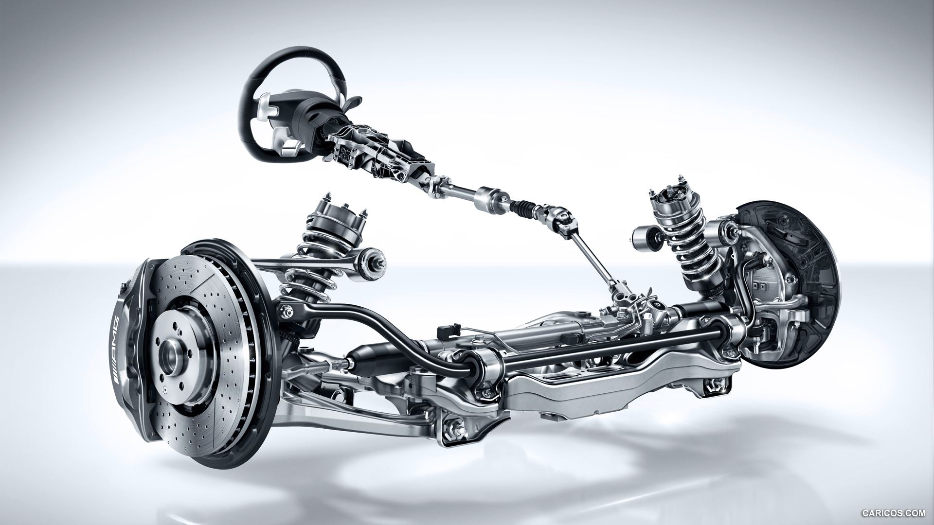 2016 Mercedes-AMG GT - Front axle / Speed-Sensitive Sports Steering - , #150 of 190