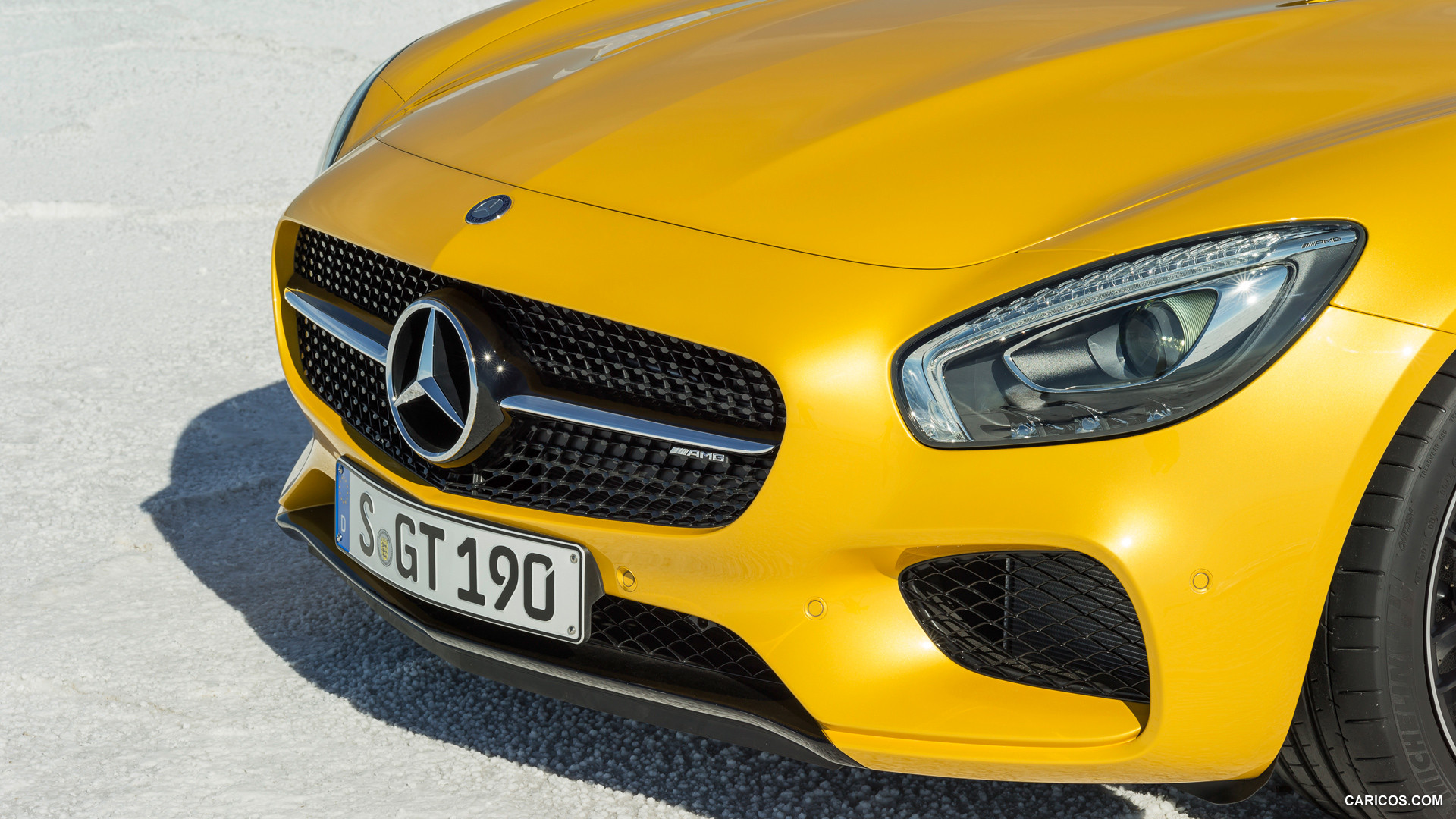 2016 Mercedes-AMG GT Exterior Night Package (Solarbeam) - Front, #111 of 190