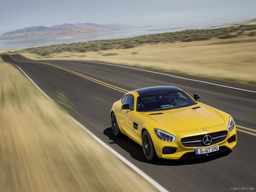 2016 Mercedes-AMG GT Exterior Night Package (Solarbeam) - Front