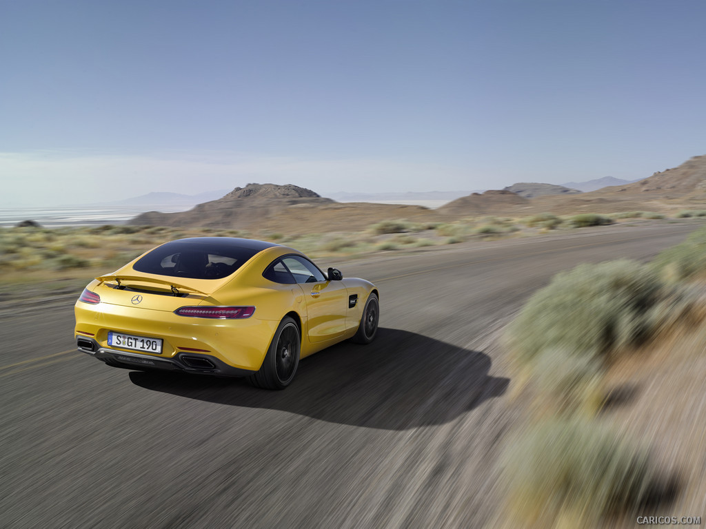 2016 Mercedes-AMG GT Exterior Night Package (Solarbeam) - Rear