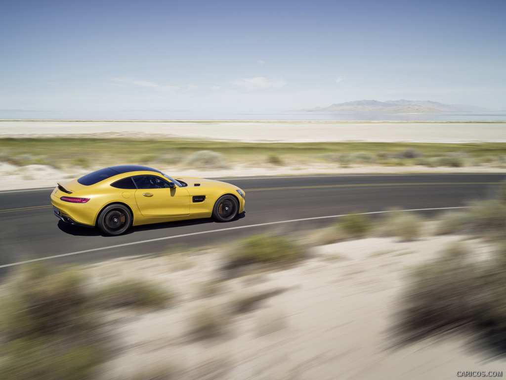 2016 Mercedes-AMG GT Exterior Night Package (Solarbeam) - Side