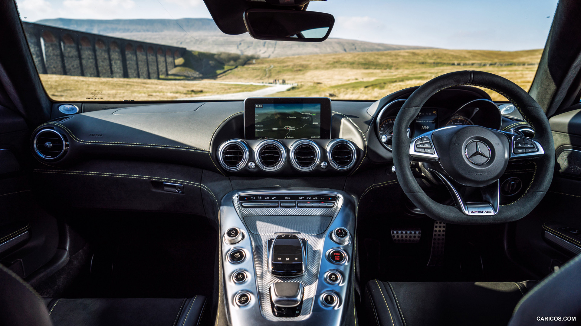 2016 Mercedes-AMG GT S (UK-Spec)  - Interior, #59 of 68
