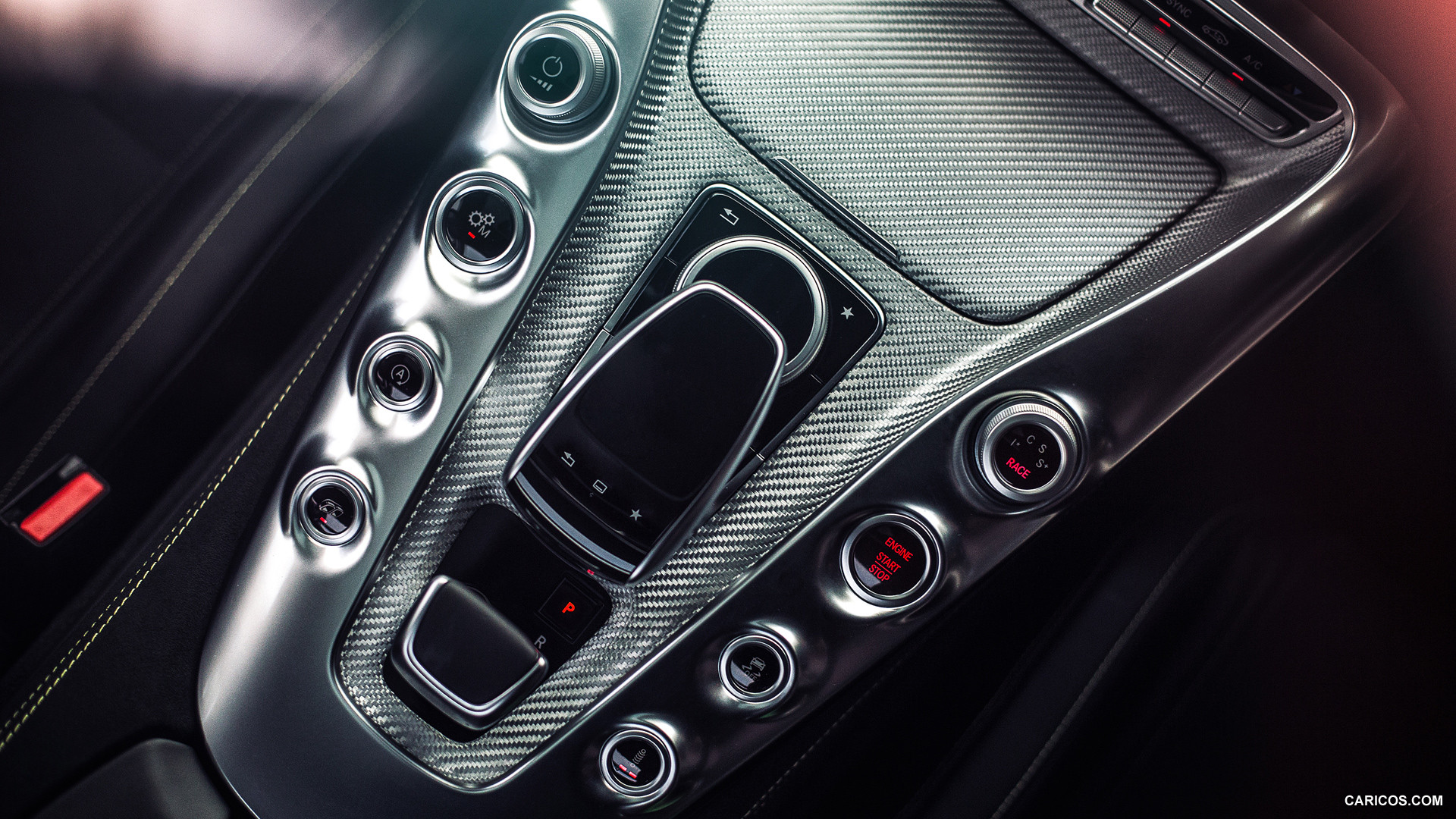 2016 Mercedes-AMG GT S (UK-Spec)  - Interior Detail, #62 of 68