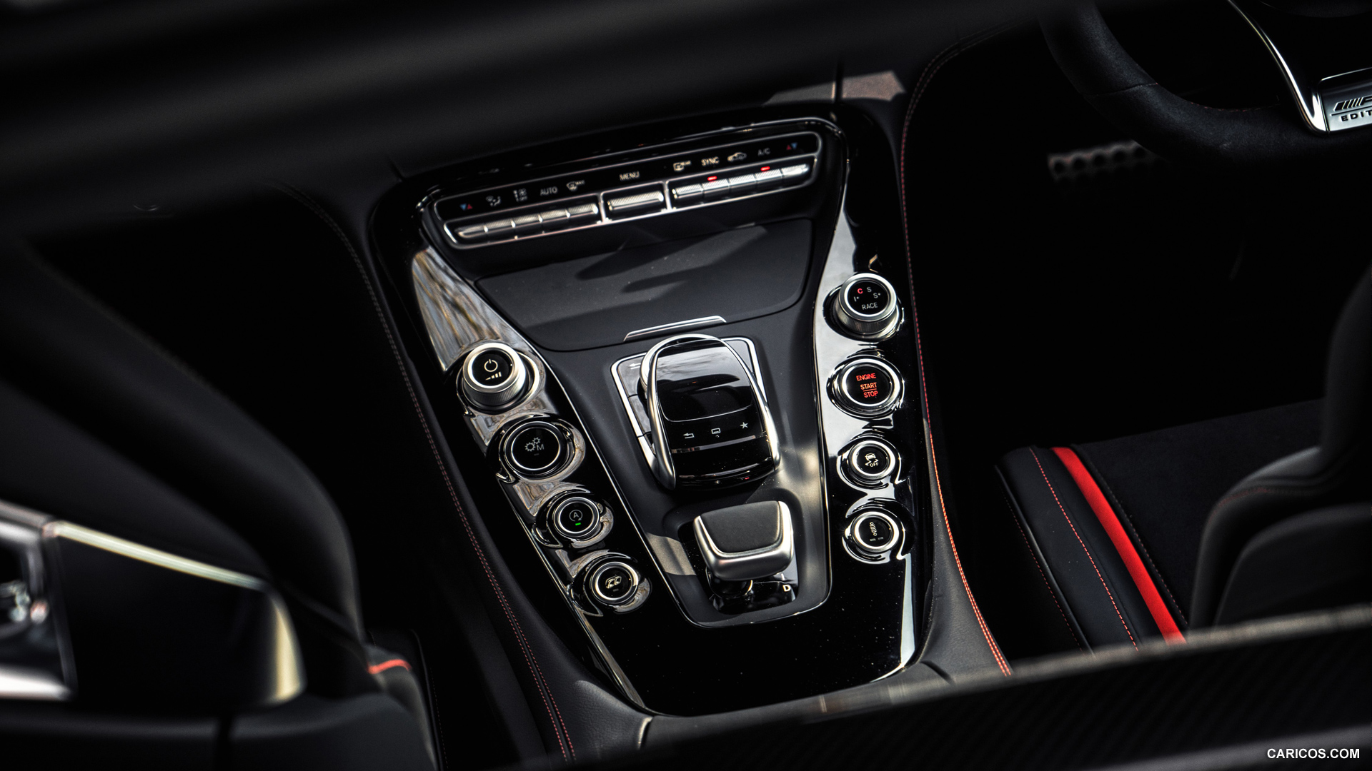 2016 Mercedes-AMG GT S Edition 1 (UK-Spec)  - Interior Detail, #56 of 79