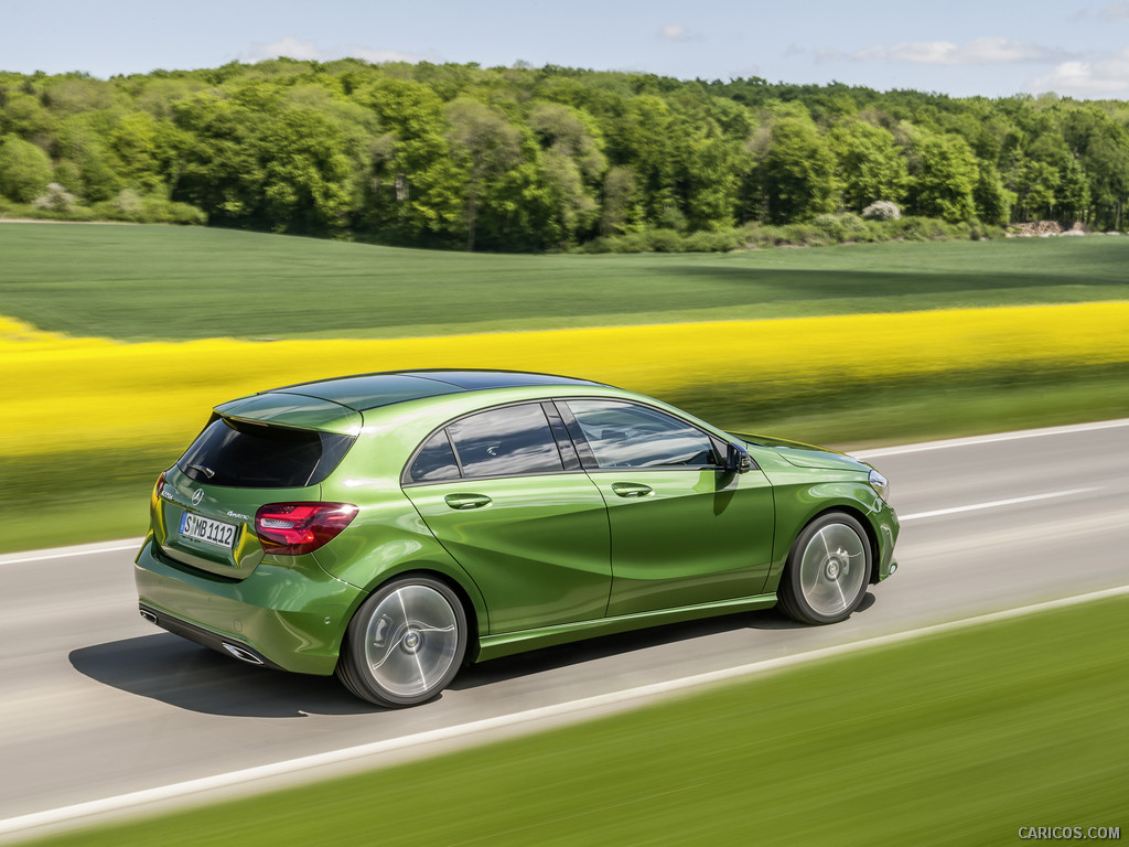 2016 Mercedes-Benz A-Class A 220d 4MATIC (Elbaite Green) - Rear