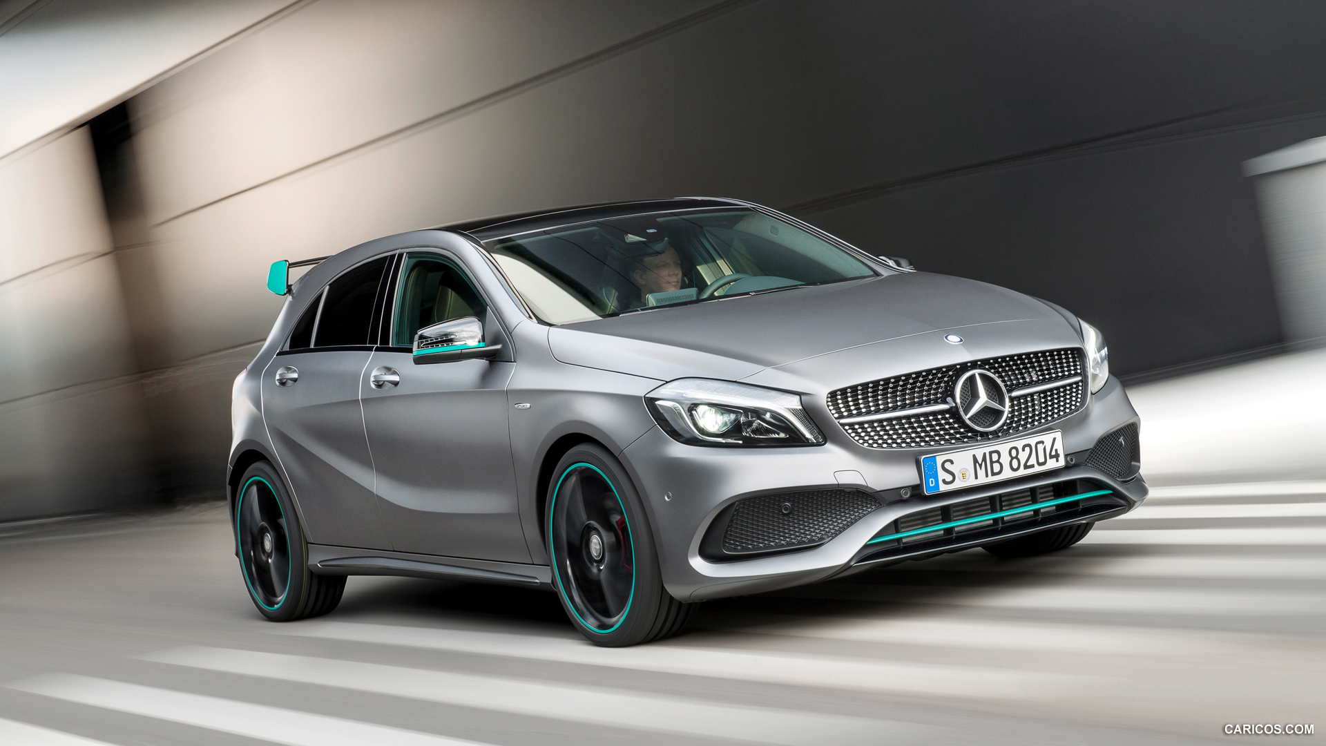 2016 Mercedes-Benz A-Class A 250 Motorsport Edition (Mountain Grey) - Front, #17 of 43
