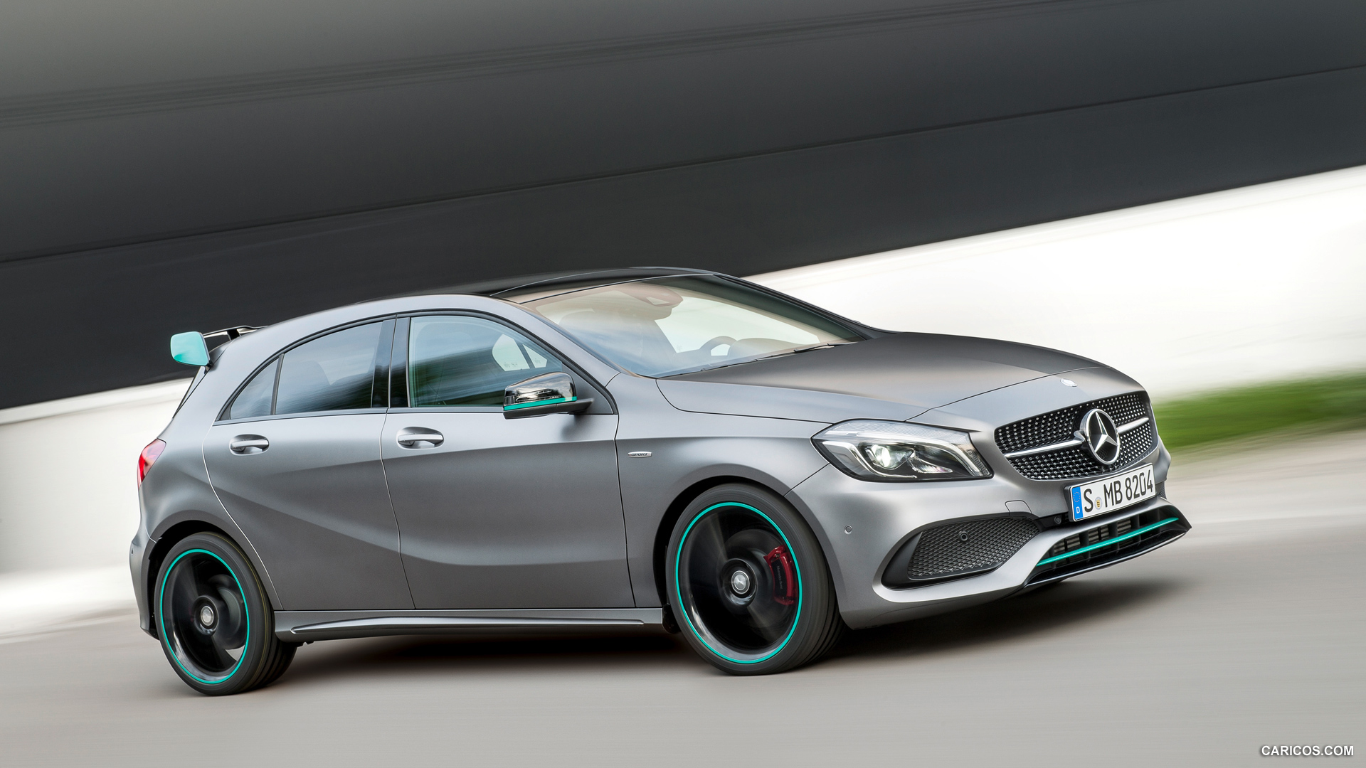 2016 Mercedes-Benz A-Class A 250 Motorsport Edition (Mountain Grey) - Front, #18 of 43