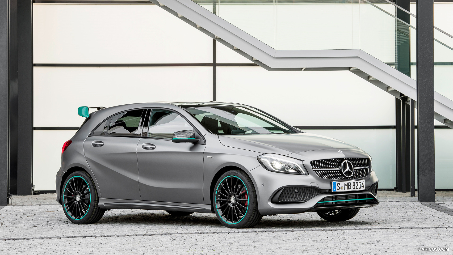 2016 Mercedes-Benz A-Class A 250 Motorsport Edition (Mountain Grey) - Front, #22 of 43