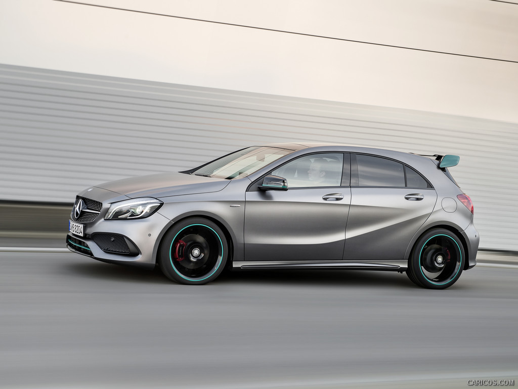 2016 Mercedes-Benz A-Class A 250 Motorsport Edition (Mountain Grey) - Side