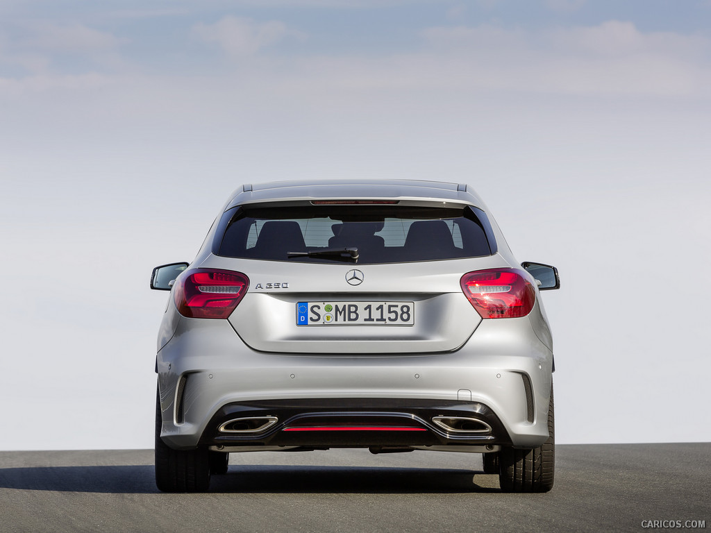 2016 Mercedes-Benz A-Class A 250 Sport AMG Line (Polar Silver) - Rear