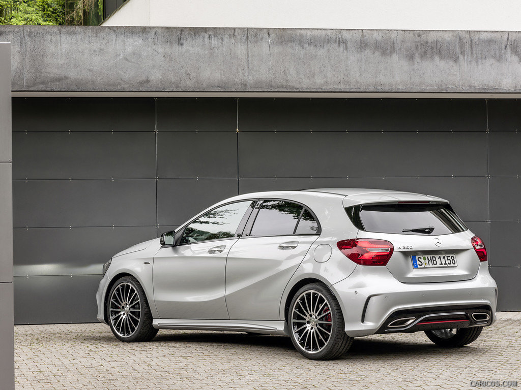 2016 Mercedes-Benz A-Class A 250 Sport AMG Line (Polar Silver) - Rear