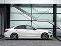 2016 Mercedes-Benz C450 AMG 4MATIC (Diamond White) - Side