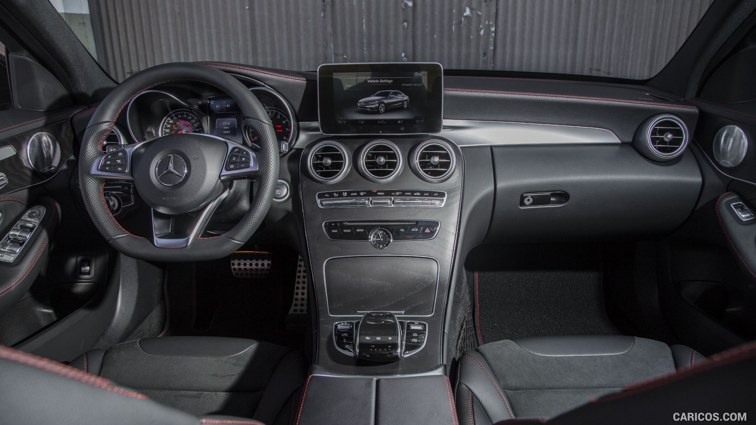 2016 Mercedes-Benz C450 AMG Sedan (US-Spec) - Interior, Cockpit, #97 of 122