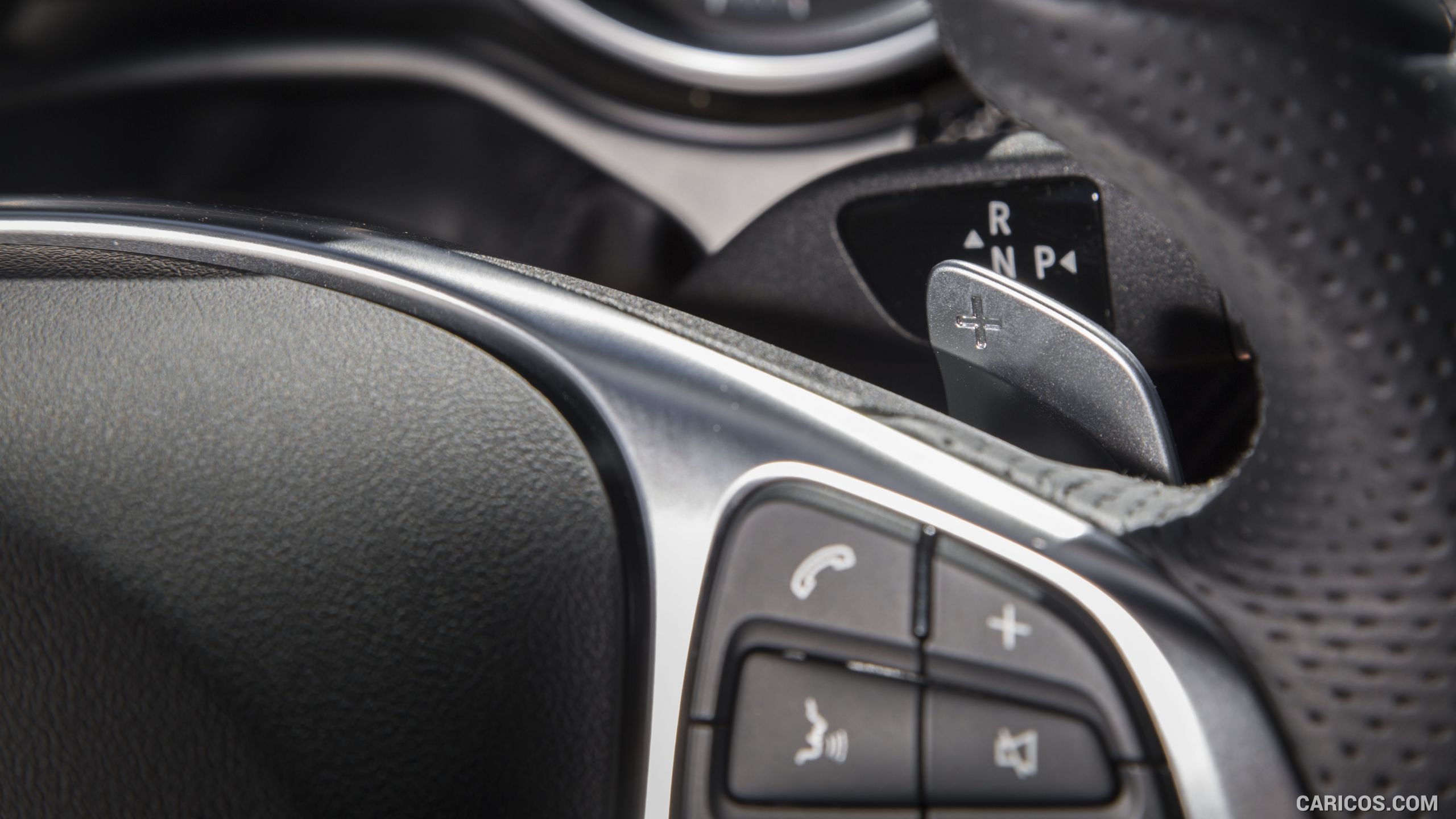2016 Mercedes-Benz C450 AMG Sedan (US-Spec) - Interior, Steering Wheel, #103 of 122