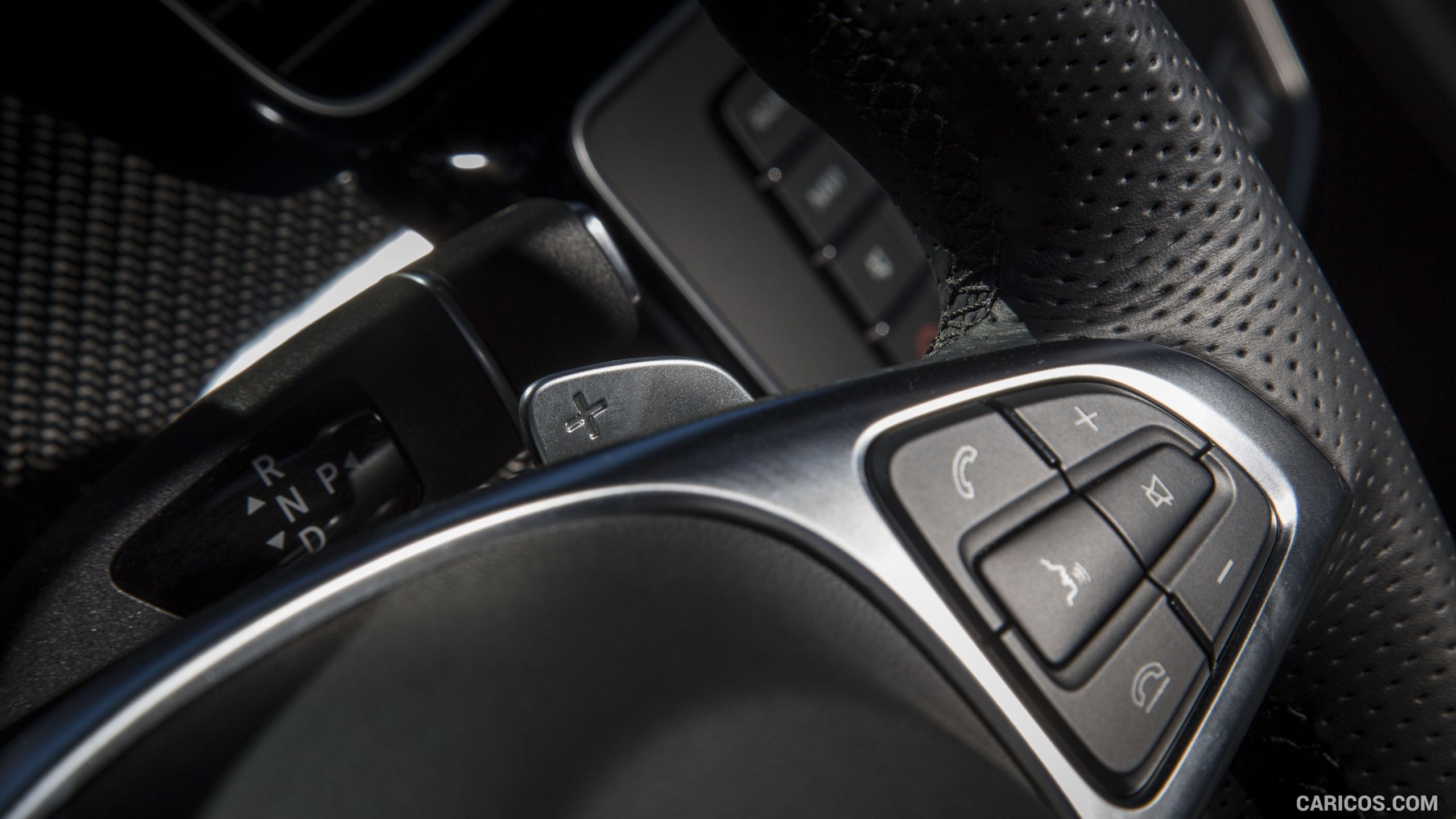 2016 Mercedes-Benz C450 AMG Sedan (US-Spec) - Interior, Steering Wheel, #104 of 122