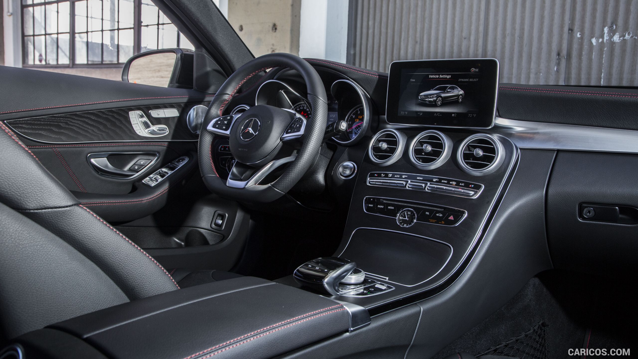 2016 Mercedes-Benz C450 AMG Sedan (US-Spec) - Interior, #96 of 122