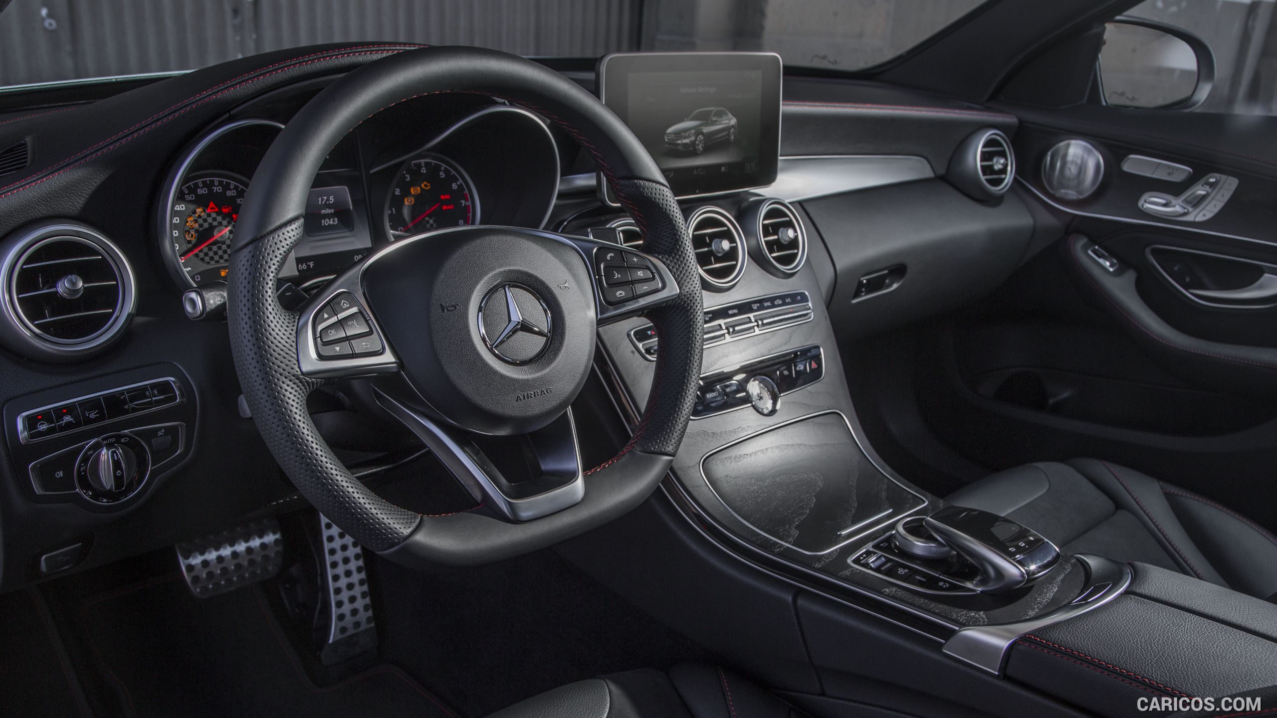 2016 Mercedes-Benz C450 AMG Sedan (US-Spec) - Interior, #98 of 122