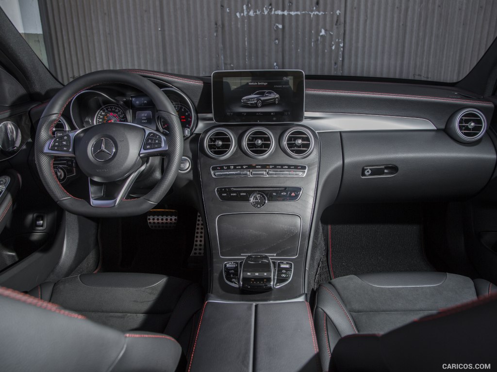 2016 Mercedes-Benz C450 AMG Sedan (US-Spec) - Interior, Cockpit