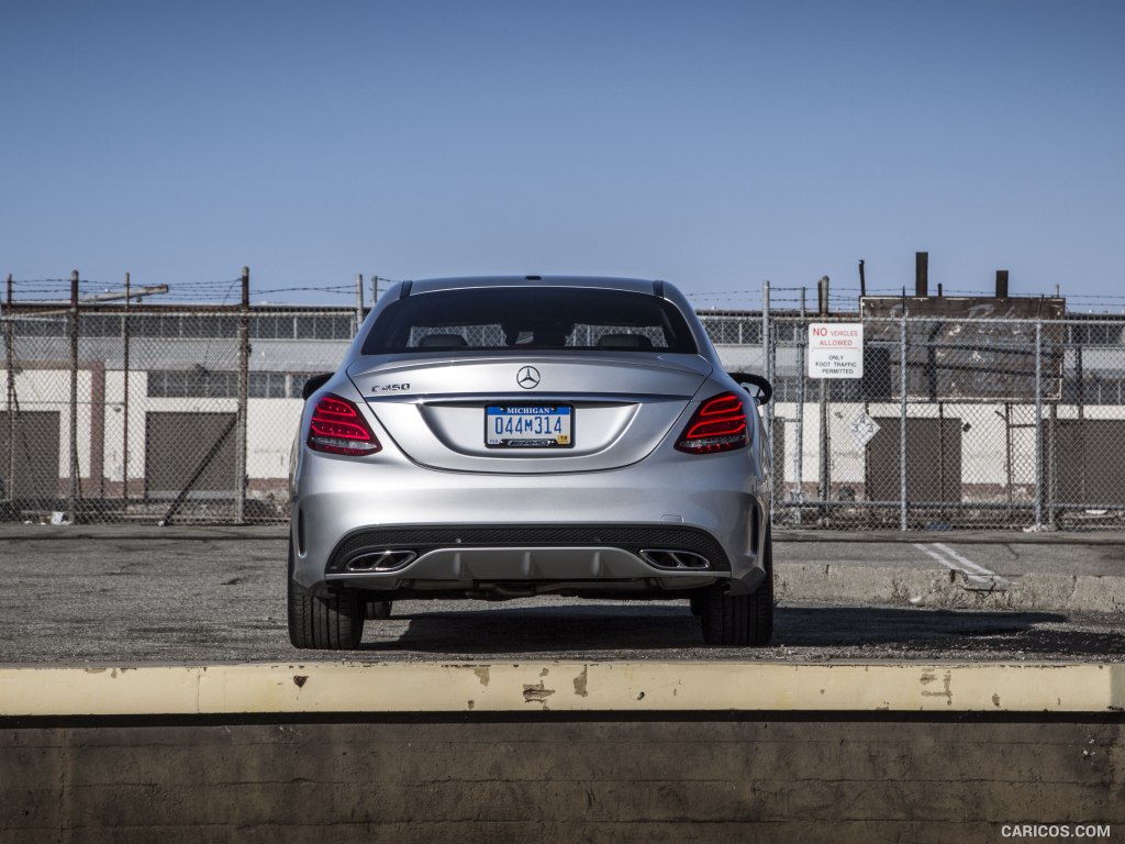 2016 Mercedes-Benz C450 AMG Sedan (US-Spec) - Rear