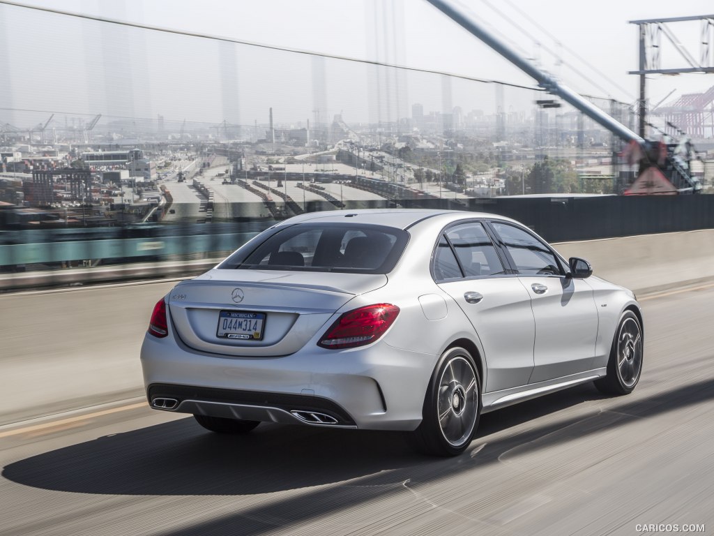 2016 Mercedes-Benz C450 AMG Sedan (US-Spec) - Rear