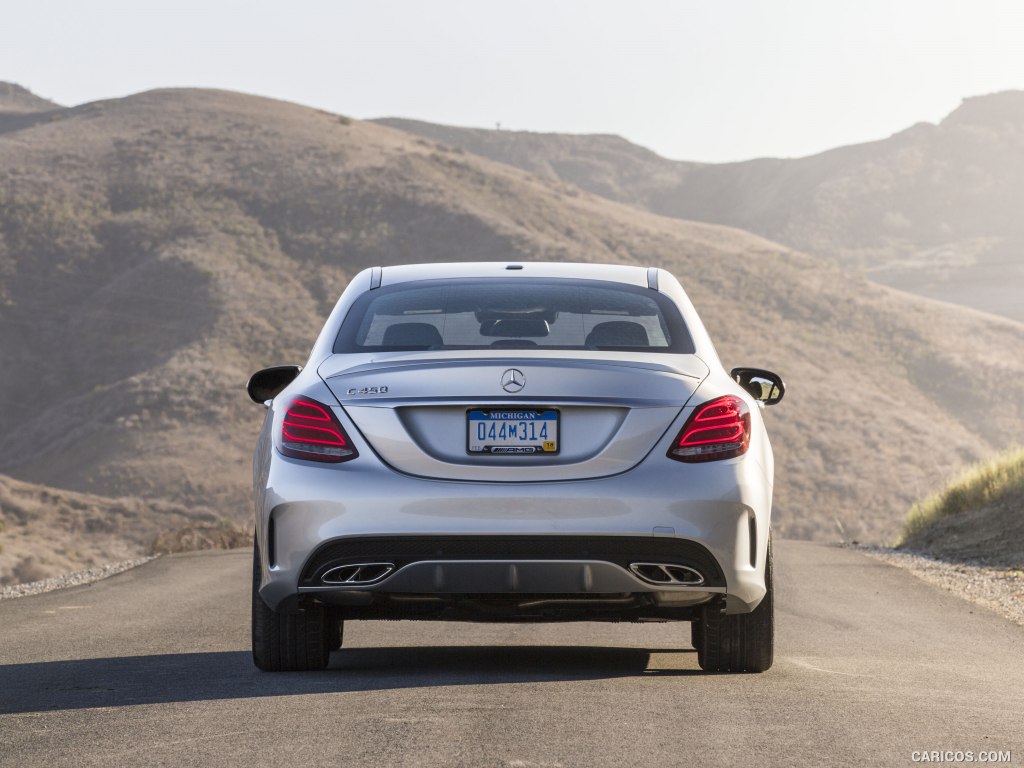 2016 Mercedes-Benz C450 AMG Sedan (US-Spec) - Rear