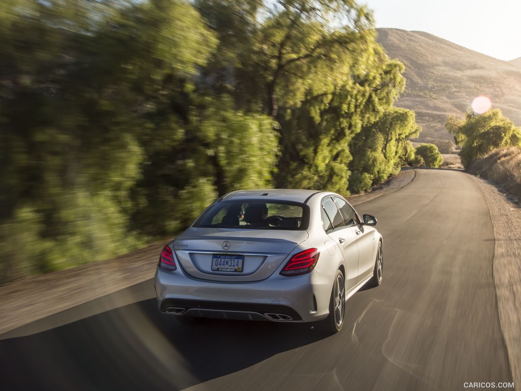 2016 Mercedes-Benz C450 AMG Sedan (US-Spec) - Rear