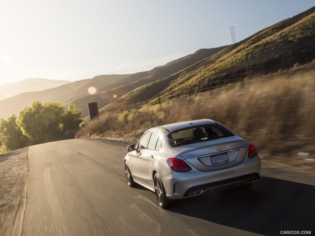 2016 Mercedes-Benz C450 AMG Sedan (US-Spec) - Rear