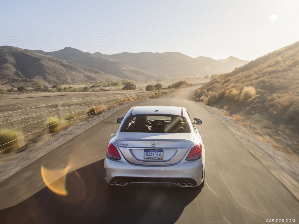 2016 Mercedes-Benz C450 AMG Sedan (US-Spec) - Rear