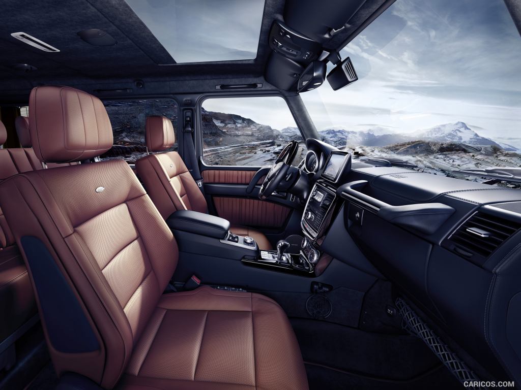 2016 Mercedes-Benz G-Class (Designo Nappa Leather Light Brown) - Interior