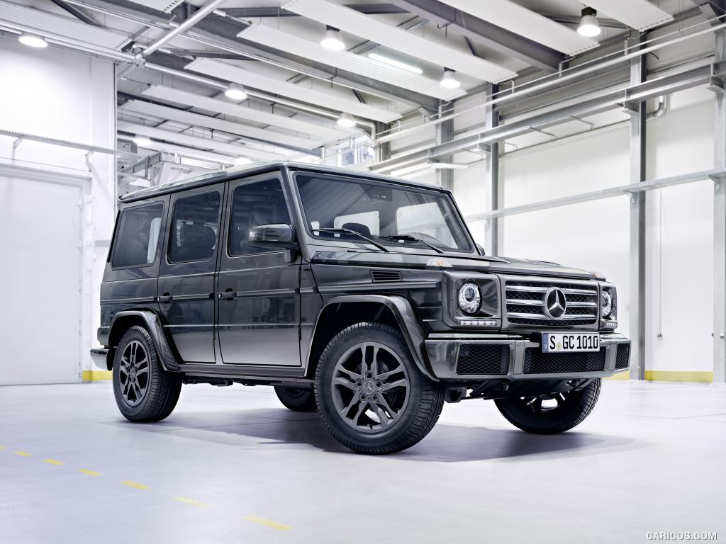 2016 Mercedes-Benz G-Class G350d (Tenorite Grey Metallic) - Front