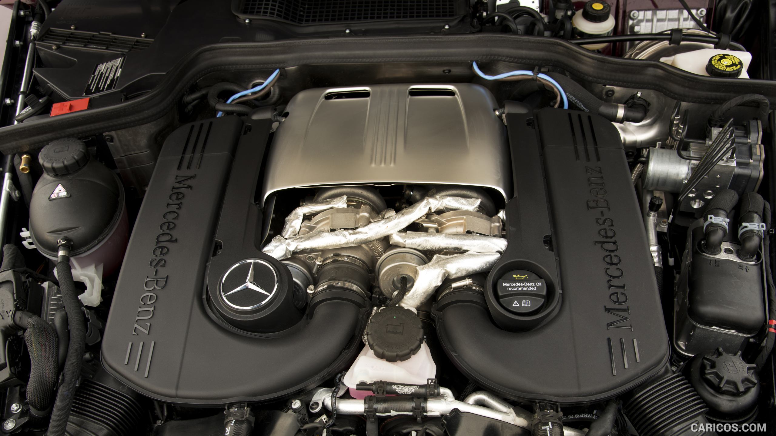 2016 Mercedes-Benz G-Class G500, exterior (Designo Mysticred Bright) - Engine, #31 of 131